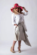 MISY STYLISH LINEN SKIRT - EUG Fashion