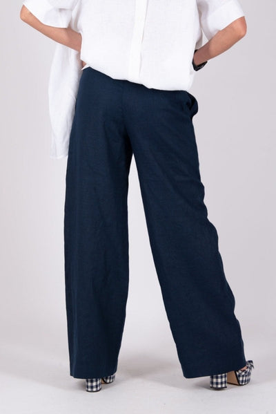 NASY Linen Wrap Pants - EUG FASHION EugFashion 