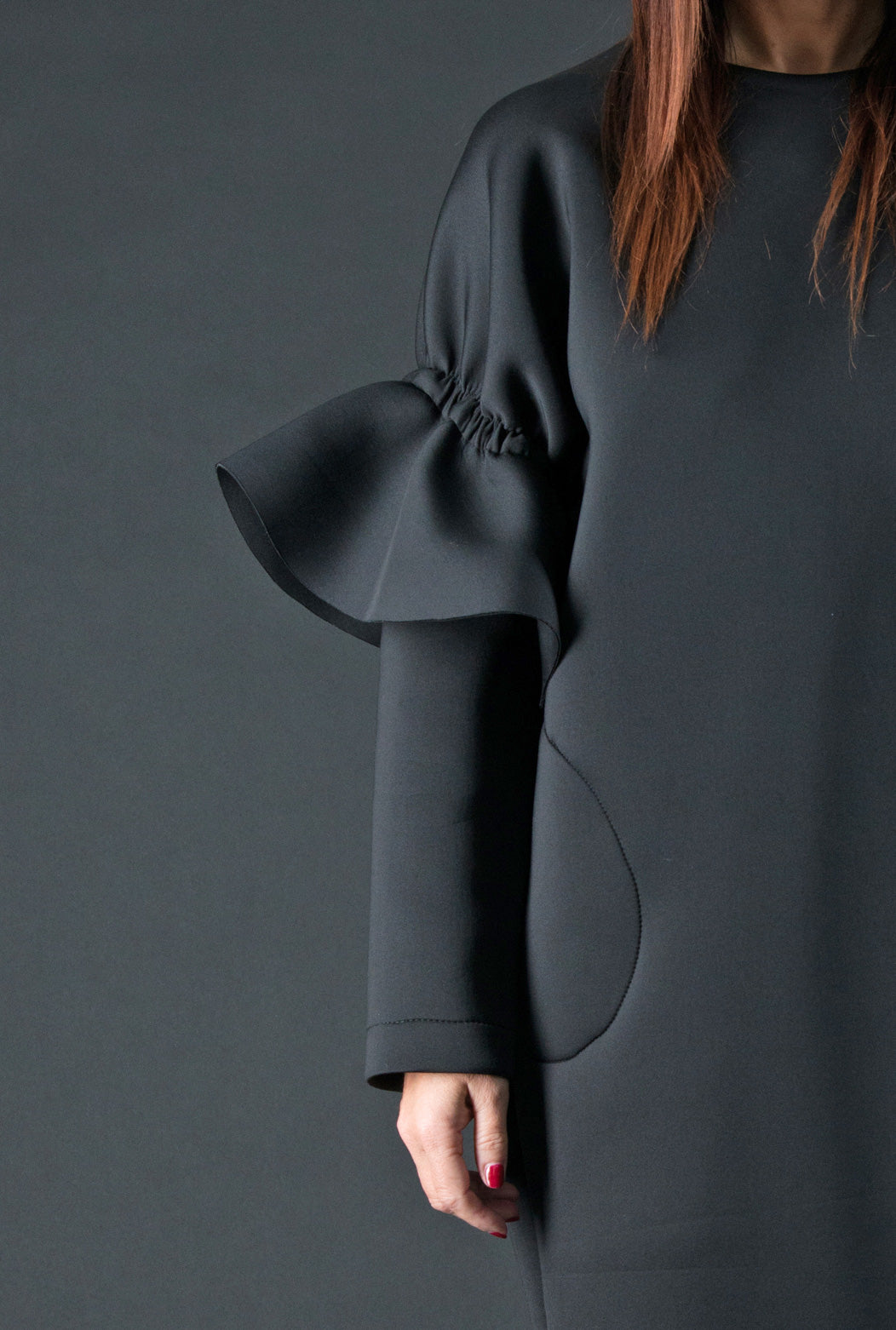 Winter Neoprene Dress - Ester