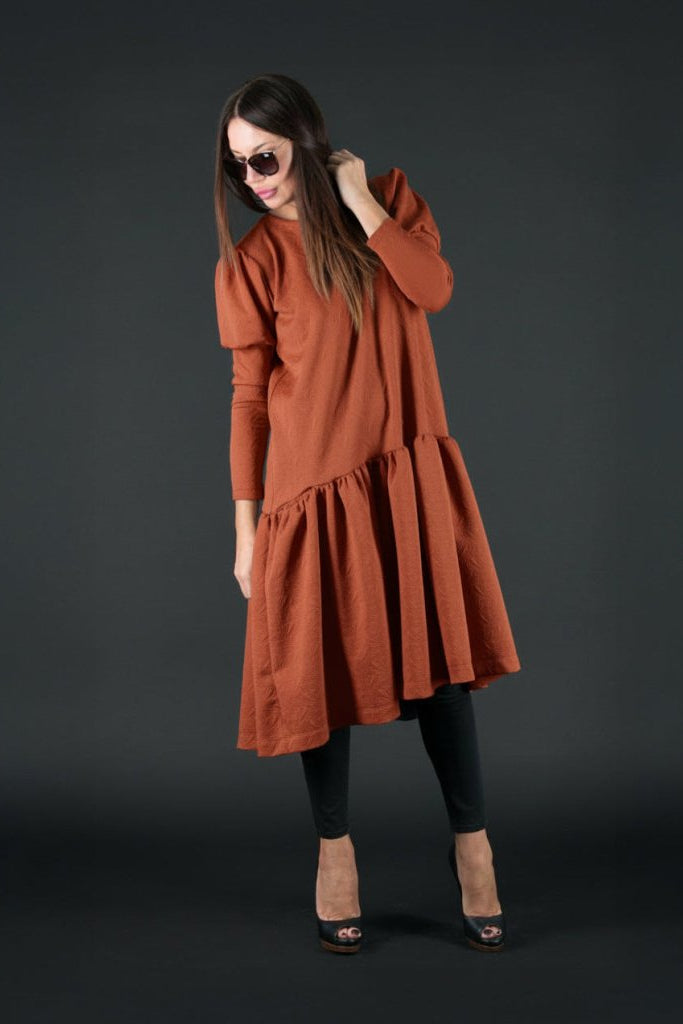 Neoprene Dress AVIRA SALE - EUG Fashion