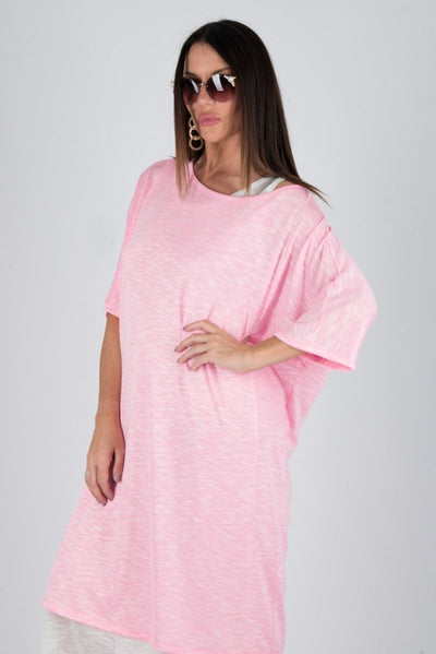 ODILE Pink Summer Dress in 2 parts on SALE - EUG Fashion EugFashion 