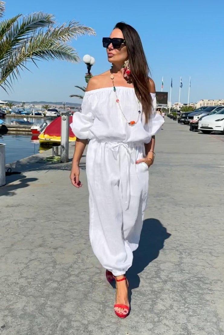Off Shoulders Jumpsuit BOHEMY - EUG Fashion