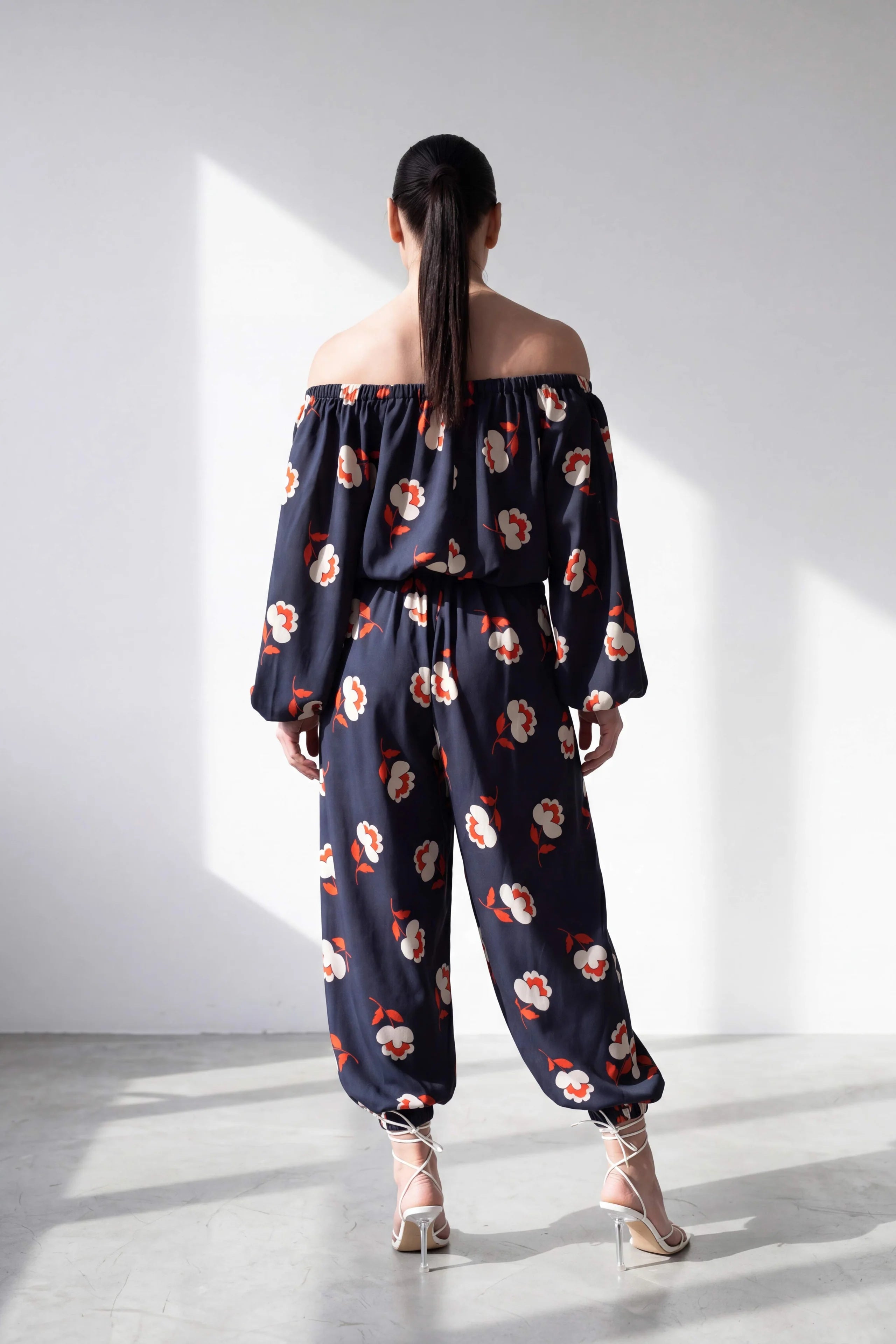 off shoulders elegant-jumpsuit-blue