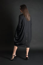 Parrot Print Cotton Dress TAMARA - EUG Fashion