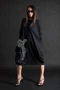 Parrot Print Cotton Dress TAMARA - EUG Fashion