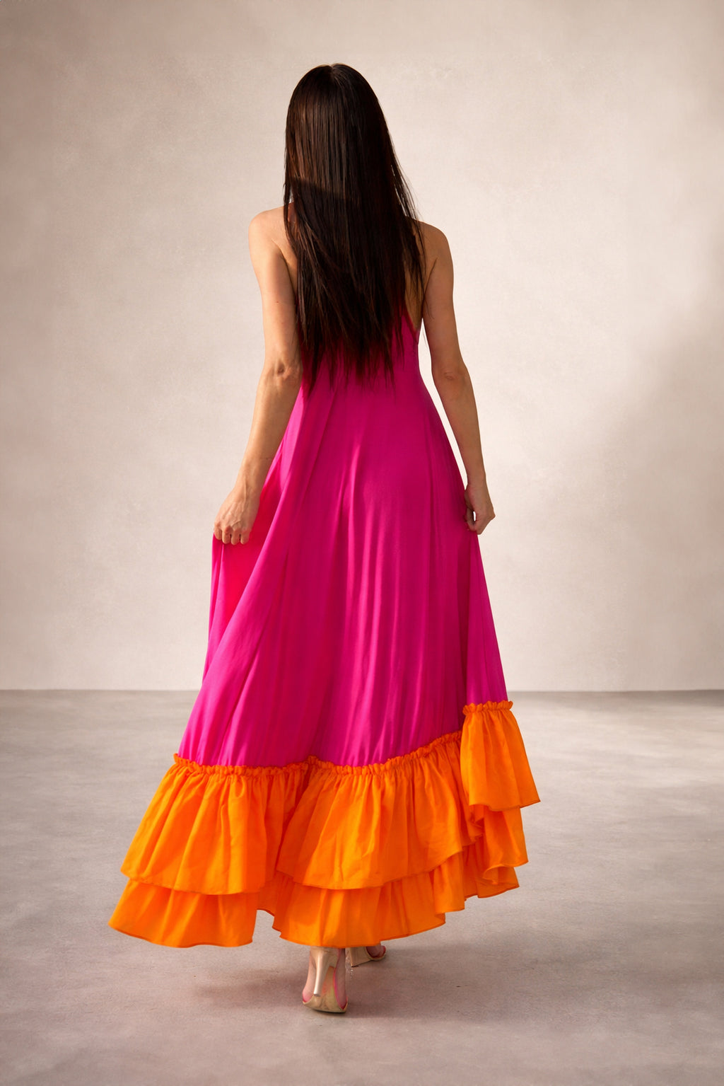 Flounces Maxi Dress - Carmen