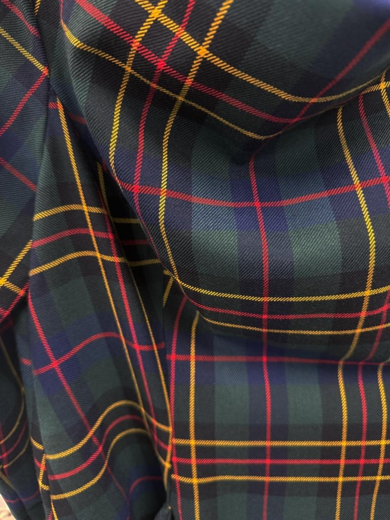 Plaid Winter Dress Casablanca - EUG Fashion EugFashion 