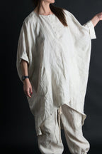 Plus size Linen Tunic ANN - EUG FASHION