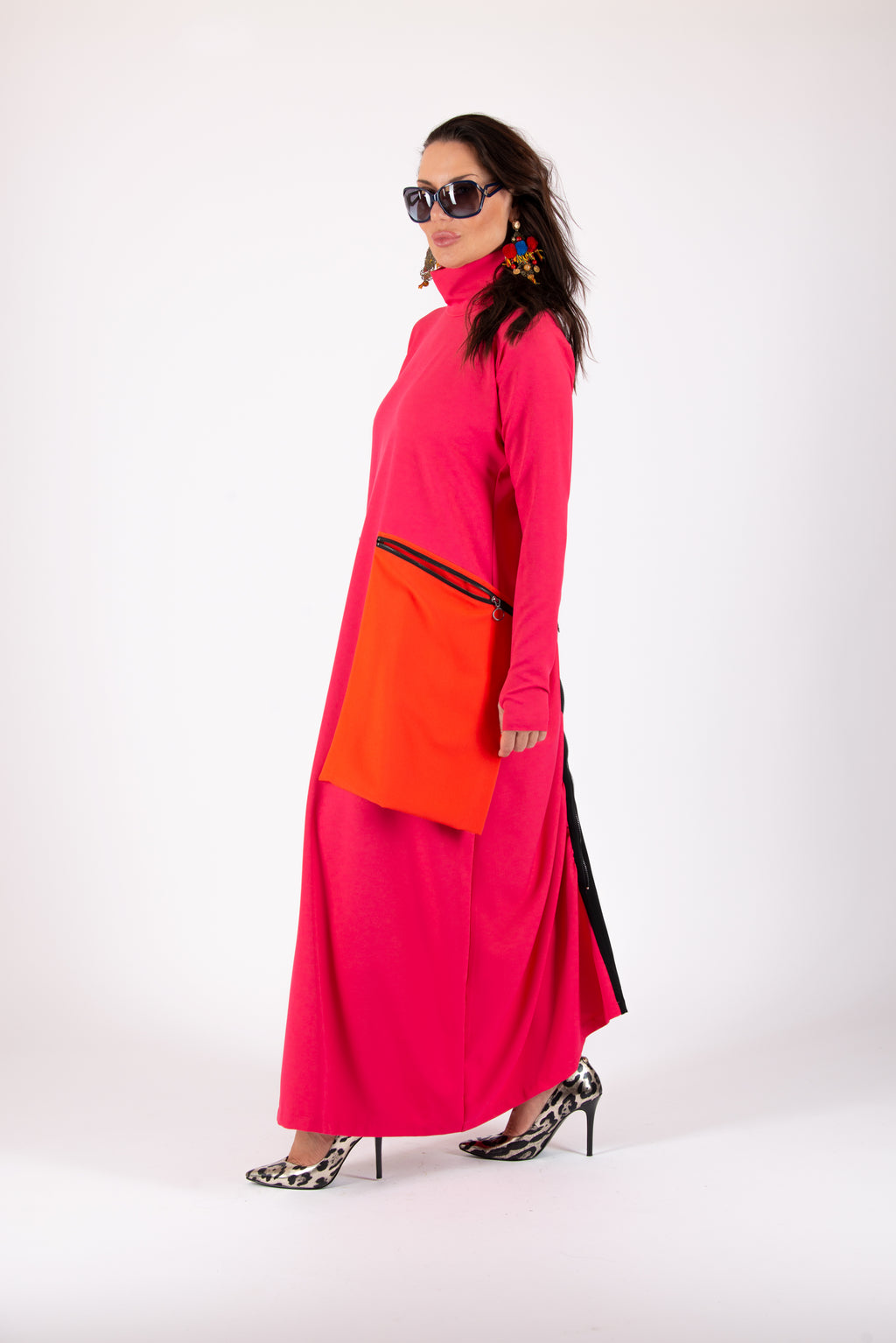 Maxi Turtleneck Dress - Lena