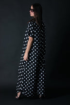 Polka Dots Cotton Jumpsuit Valentin - EUG Fashion