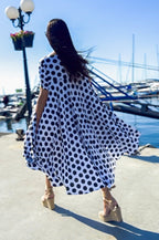 Polka Dots Dress KOSARA - EUG Fashion