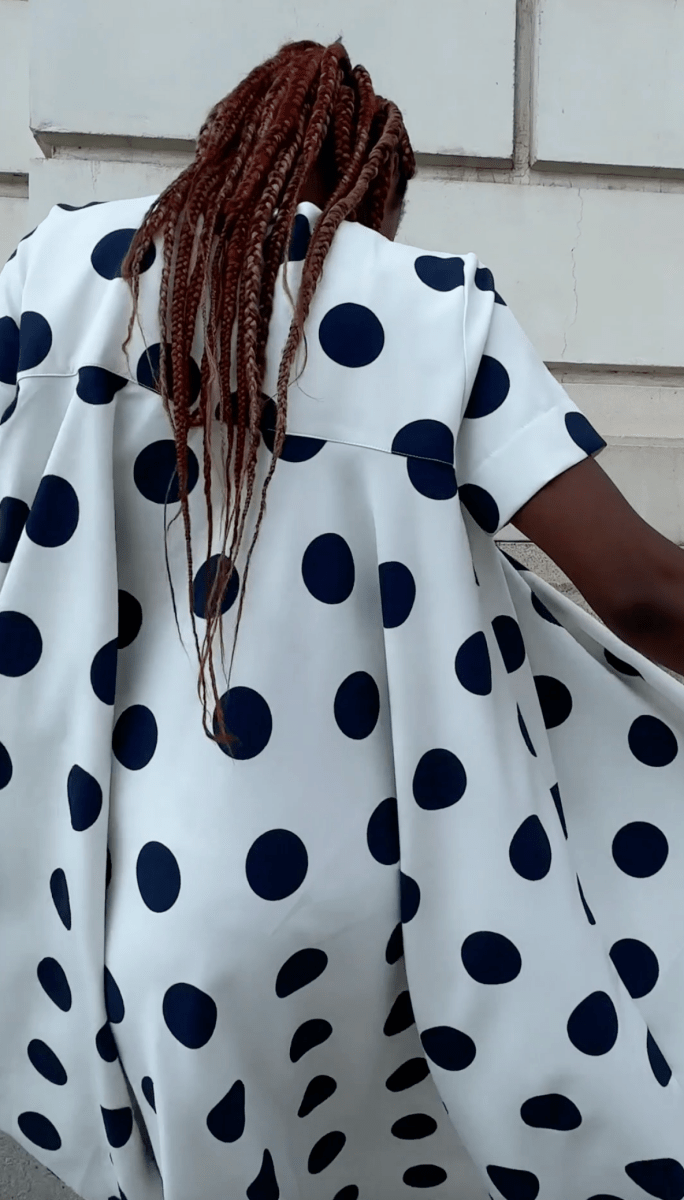 Polka Dots Summer Dress KOSARA - EUG Fashion