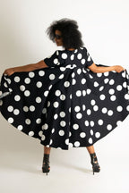 Polka Dots Summer Maxi Dress KOSARA - EUG Fashion