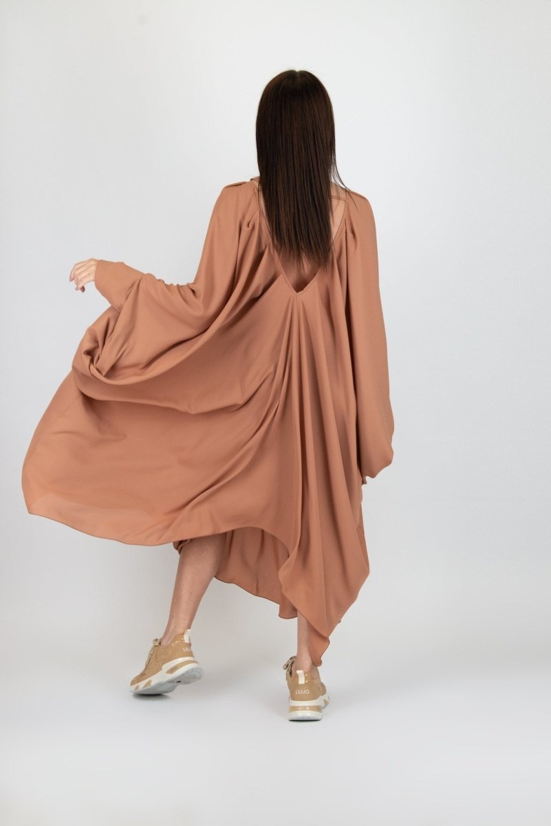 PREA Nude Long Women Dress - EUG Fashion