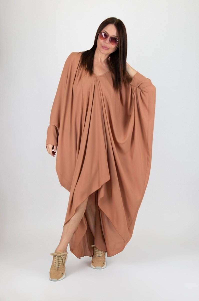 PREA Nude Long Women Dress - EUG Fashion