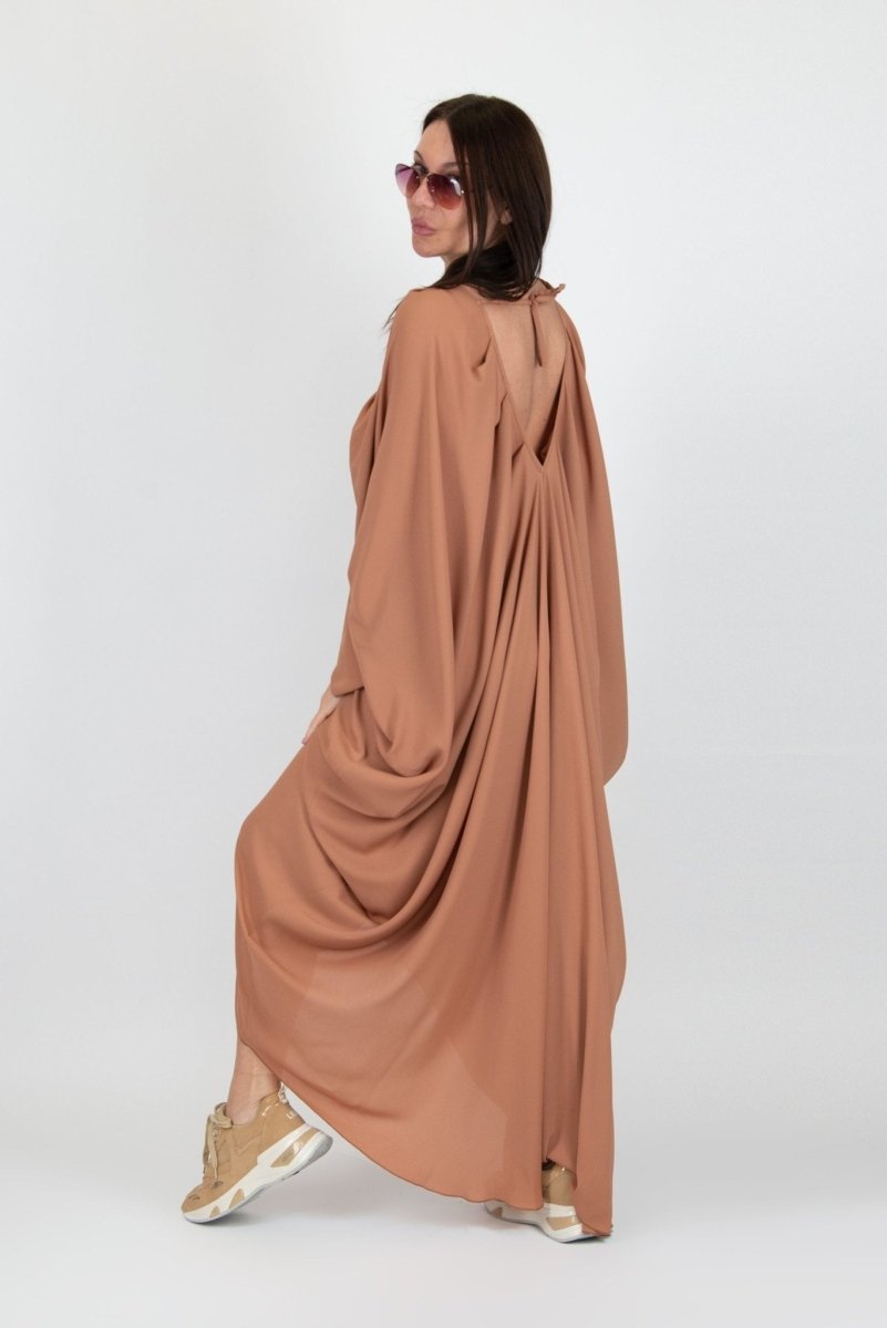 PREA Nude Long Women Dress - EUG Fashion
