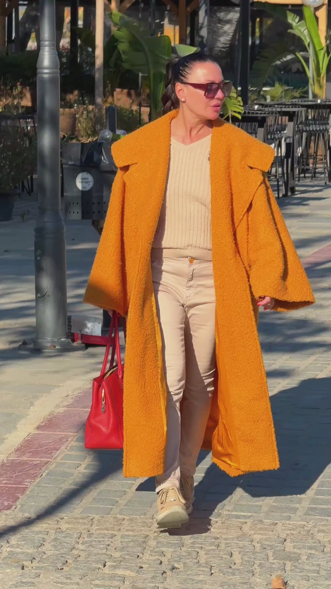 Loose Winter Coat - Siri