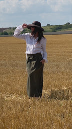 White Linen Shirt - Jenna