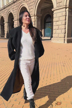 black coat #black