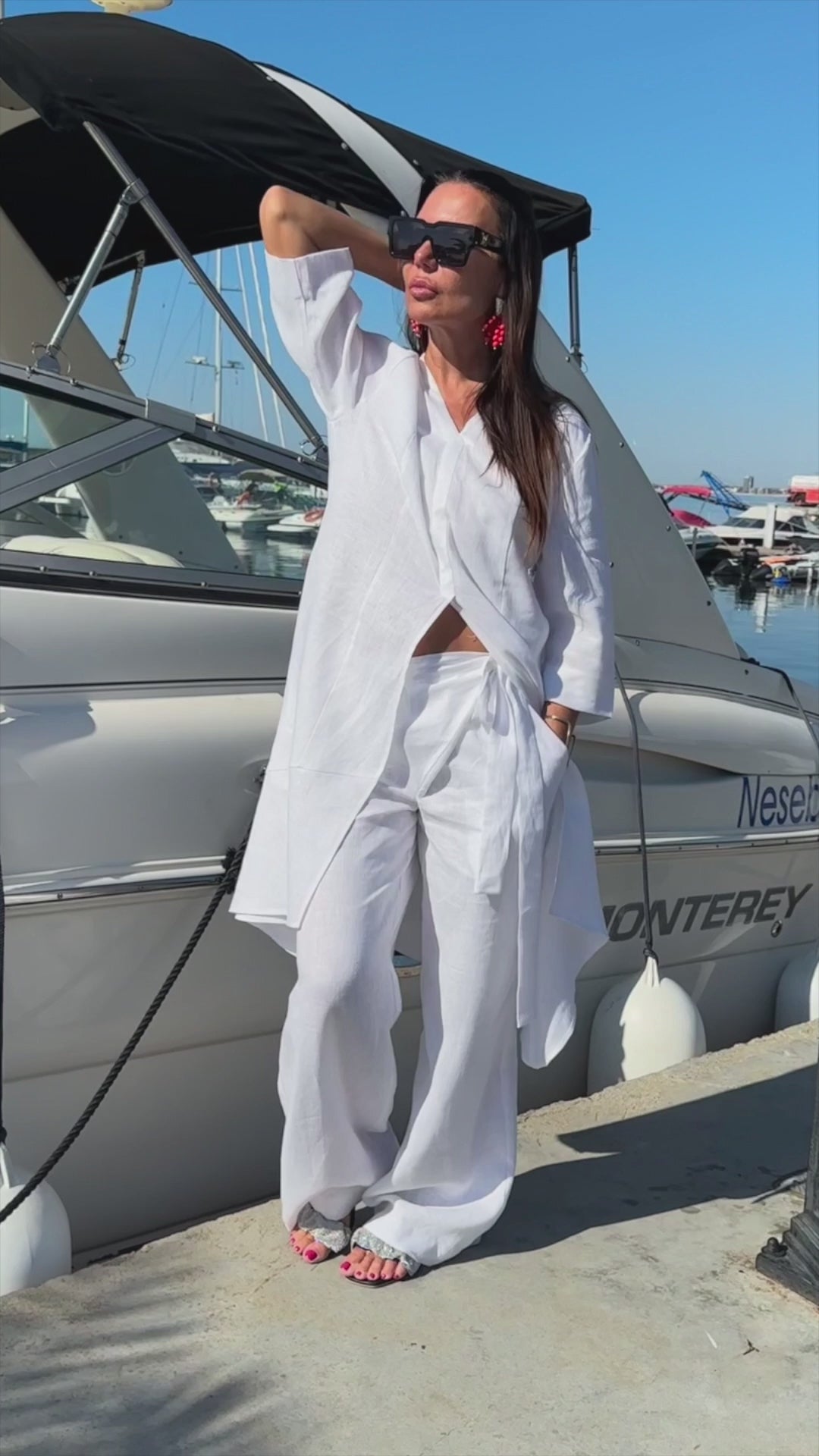 Long Linen Tunic - Effe