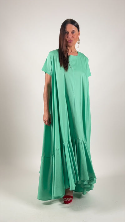 Mint Green Summer Dress DIVA EugFashion 