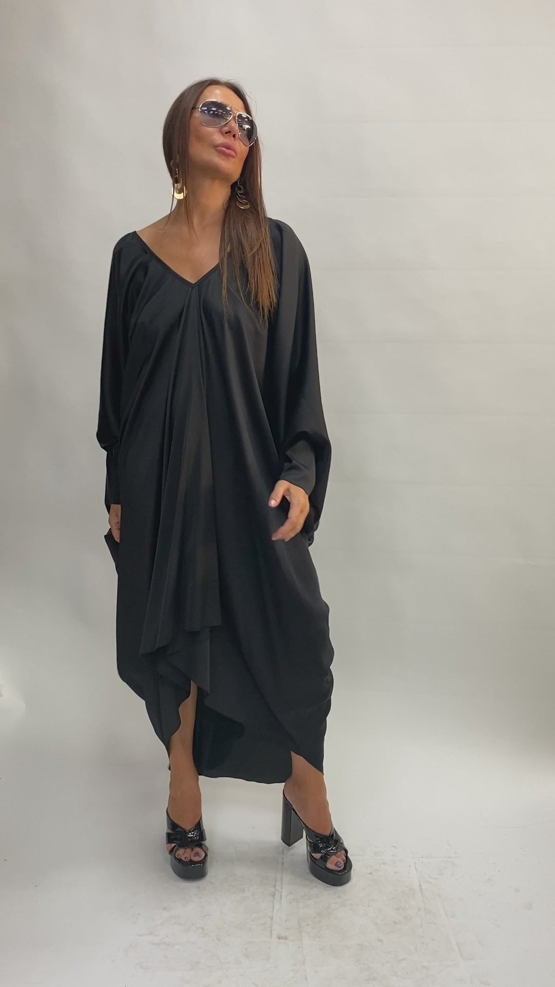 Black Maxi Summer Dress - Prea