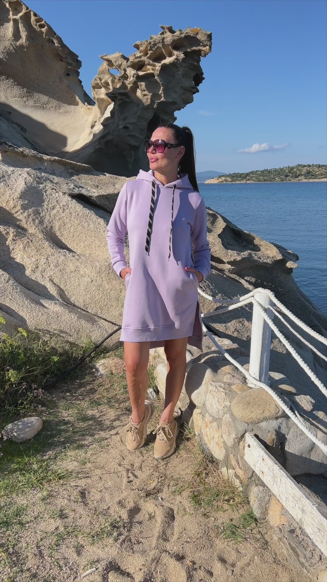 Sweatshirt Dress - Simona