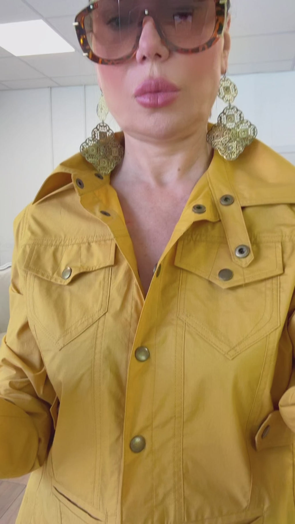Cotton Jacket - Jade