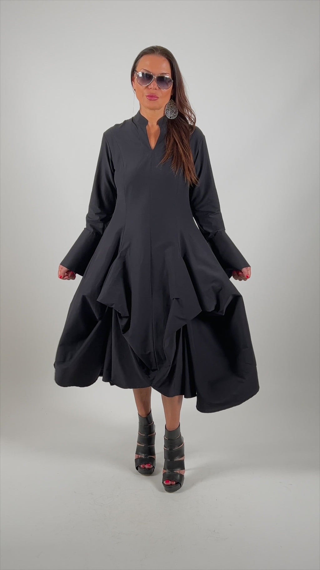Cotton Elegant Dress - Maria
