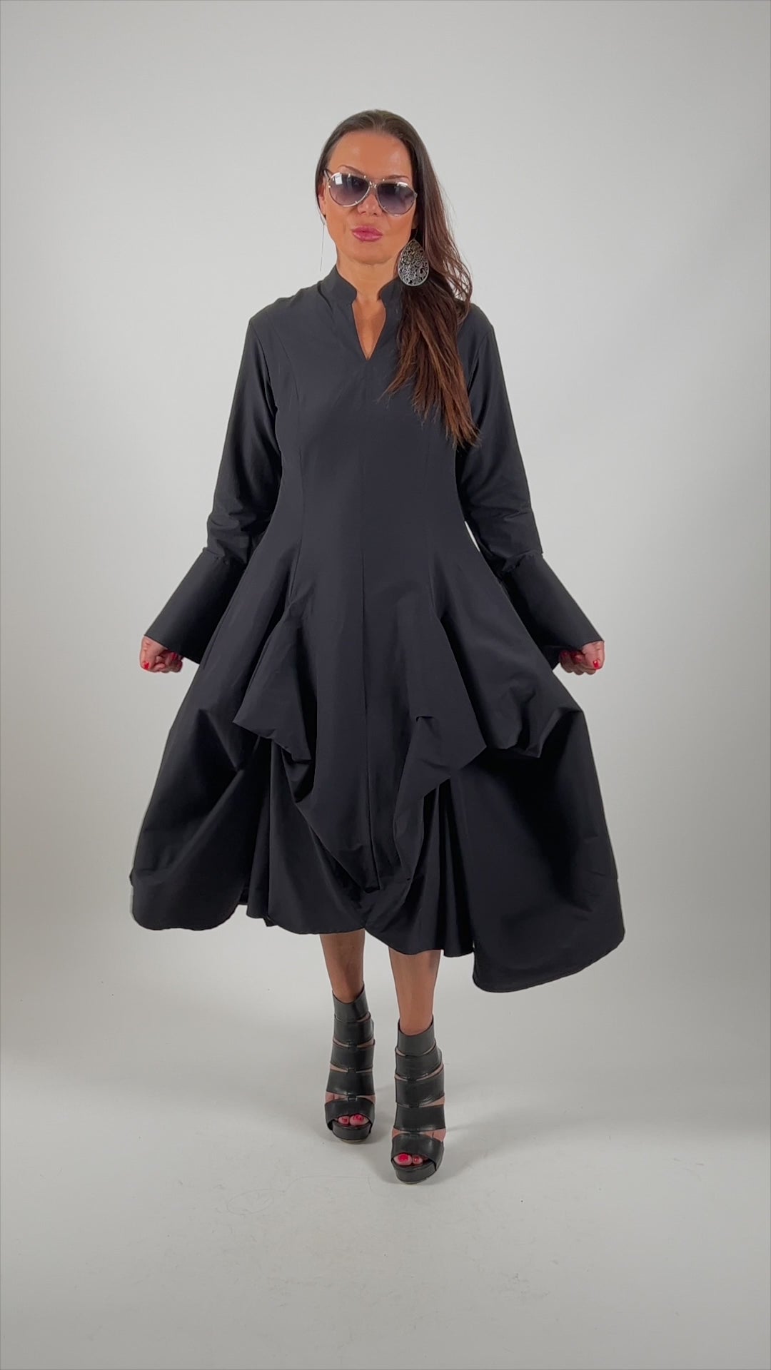 Cotton Elegant Dress - Maria
