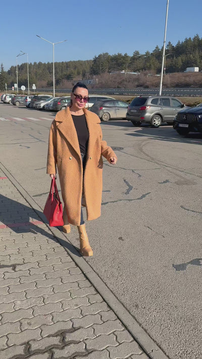 Loose Autumn Winter Coat ARLENE EugFashion 
