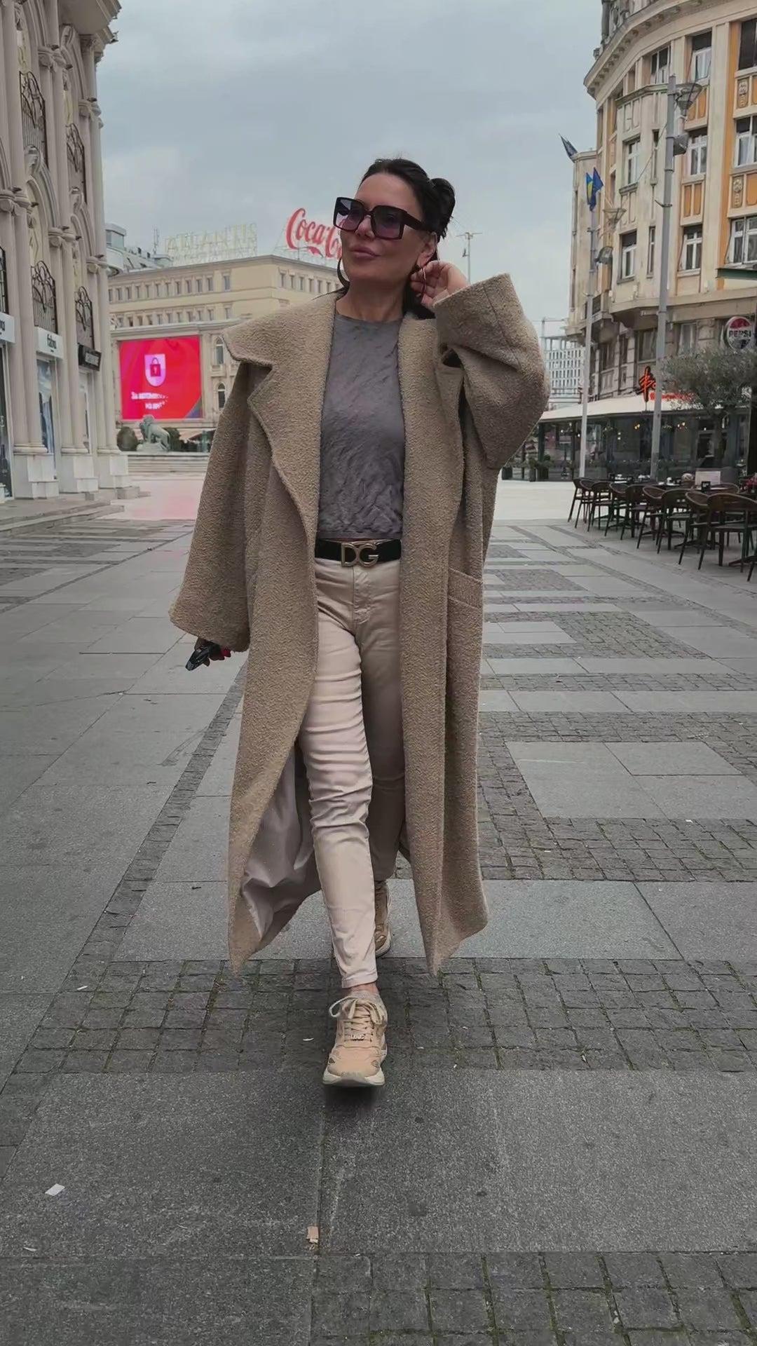 Winter Loose Coat - Siri