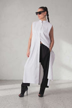 selin white shirt #white