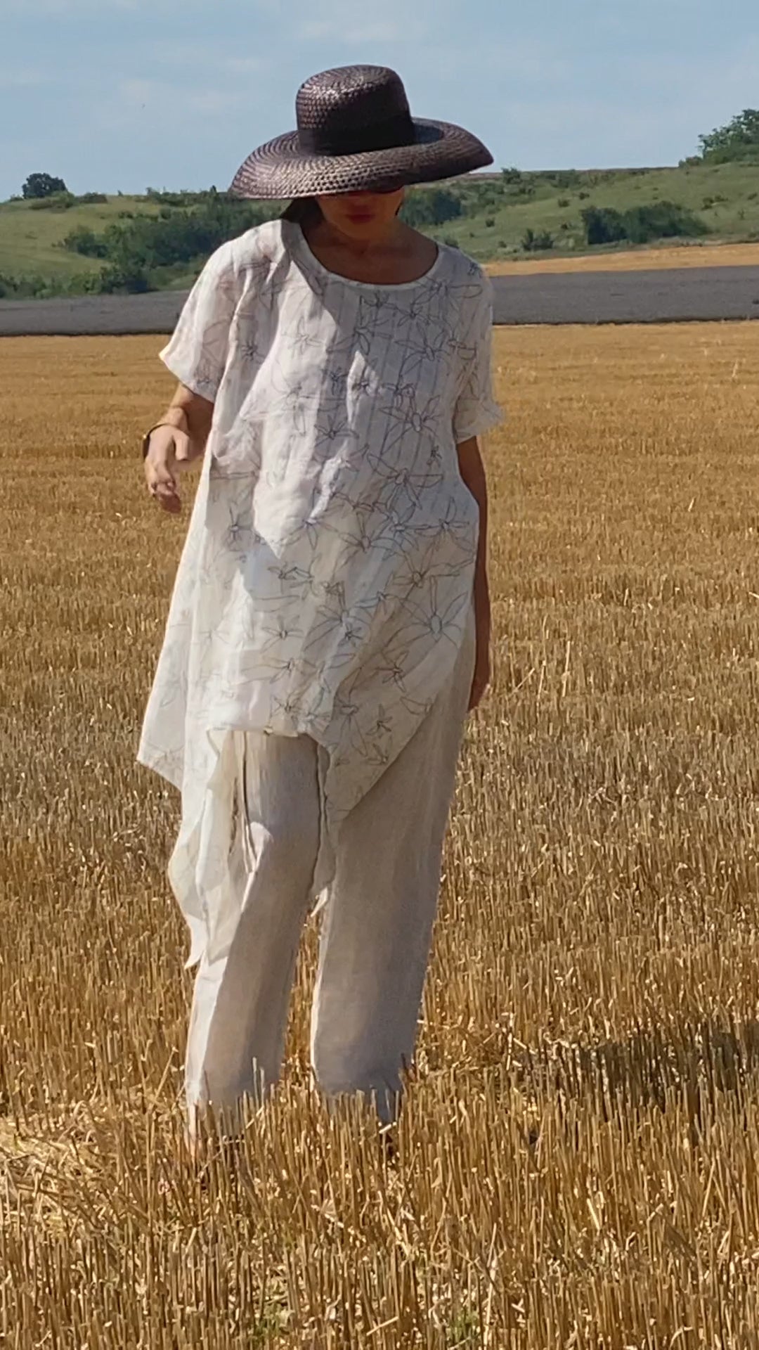 Linen Wrap Pants NASY EugFashion 