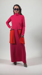 Maxi Turtleneck Dress - Lena
