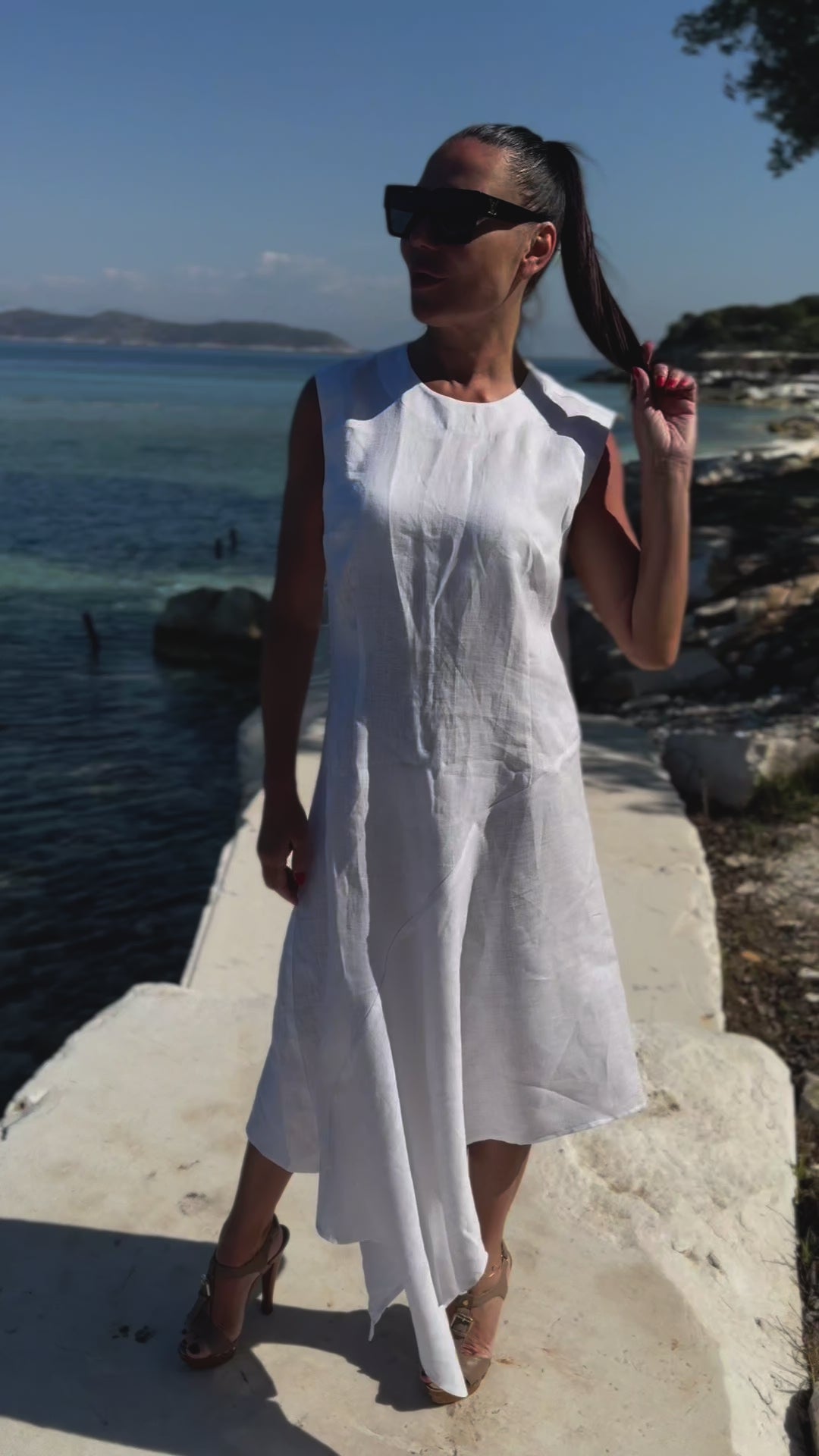 Linen Dress KRISIA