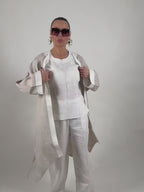 sleeveless white_linen_top #white
