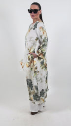 Floral Linen Top - Jesika