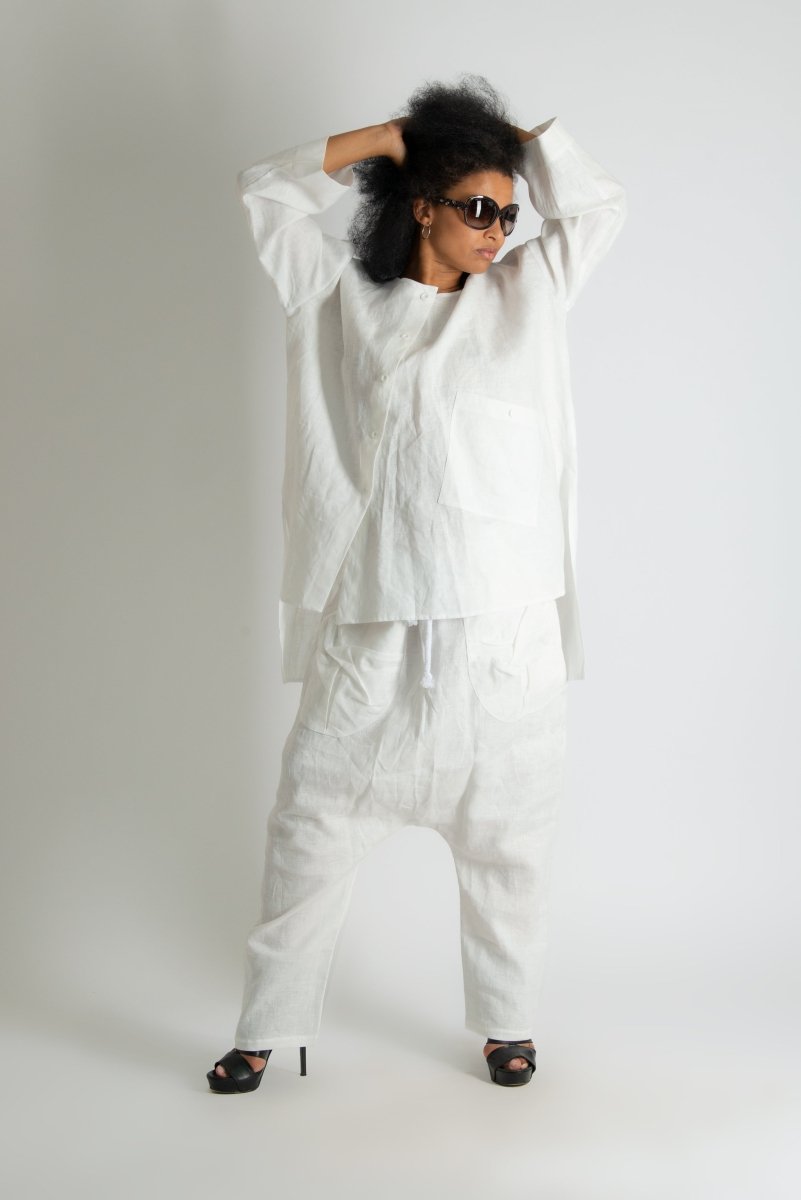 Print Linen Summer set CLARA - EUG Fashion