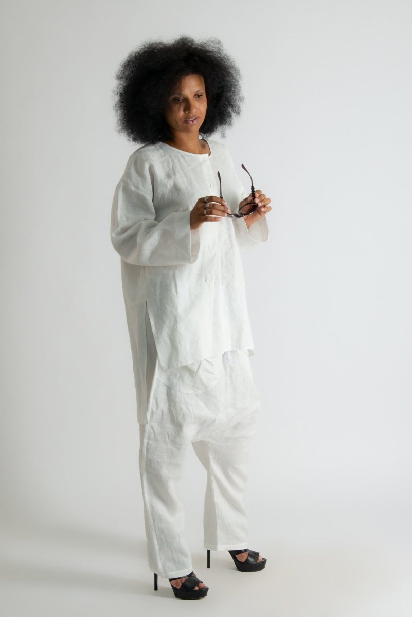 Print Linen Summer set CLARA - EUG Fashion