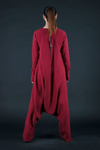 Purple Harem Jumpsuit ERNA - EUG Fashion