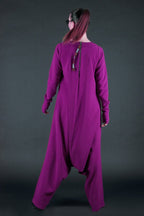 Purple Harem Jumpsuit ERNA - EUG Fashion