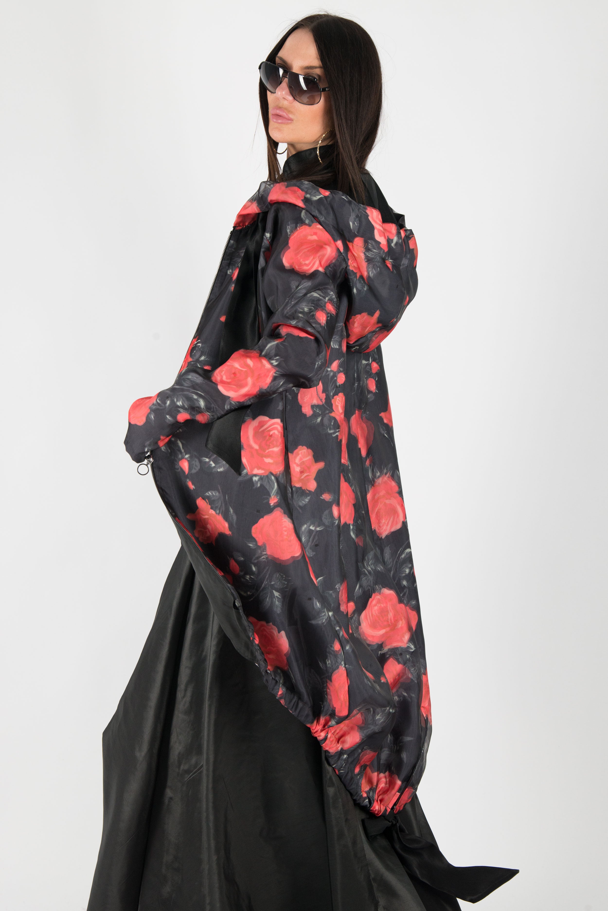 Long Zipper Hooded Vest - Mary - RTS