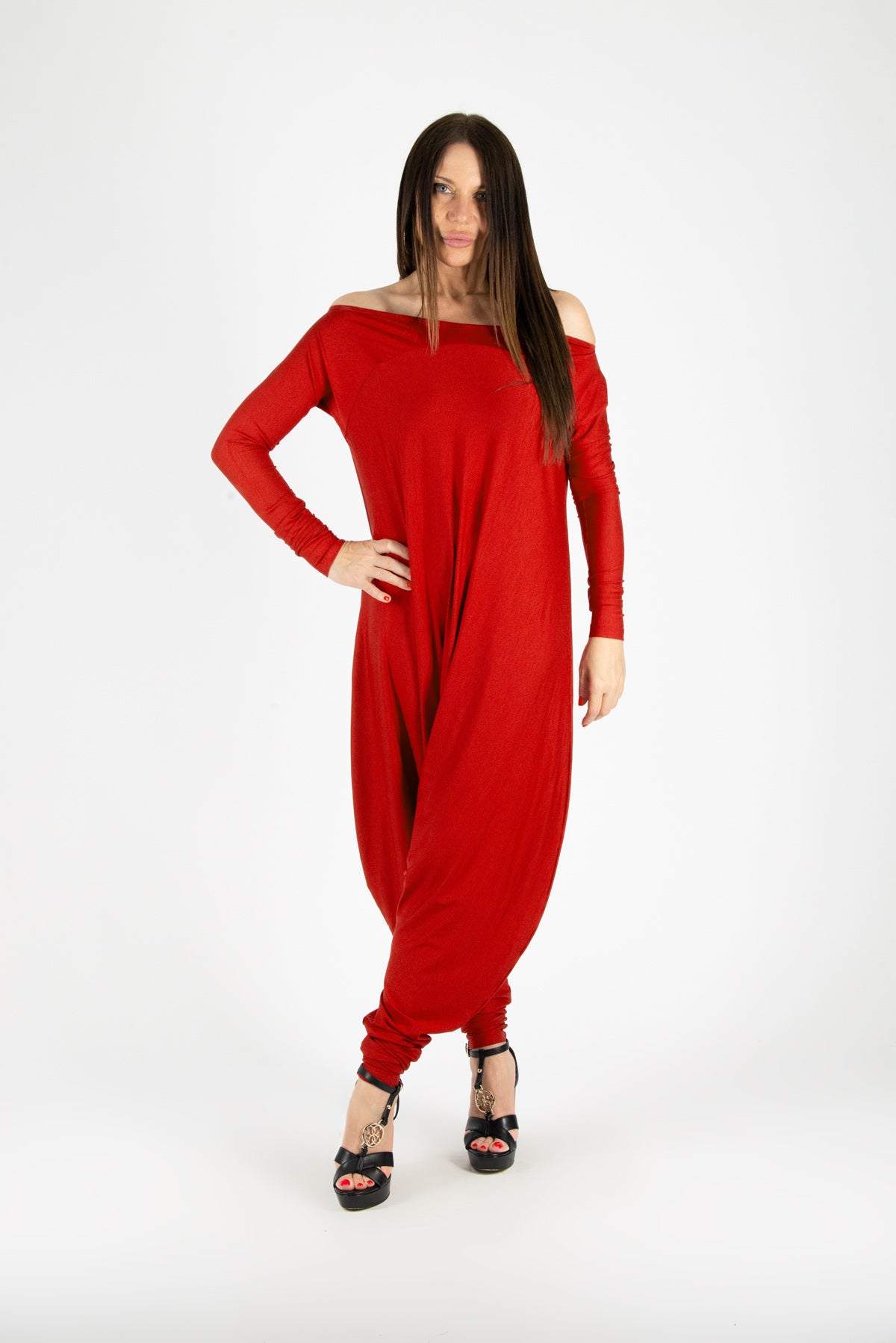 Long Harem Jumpsuit MARLA EugFashion 