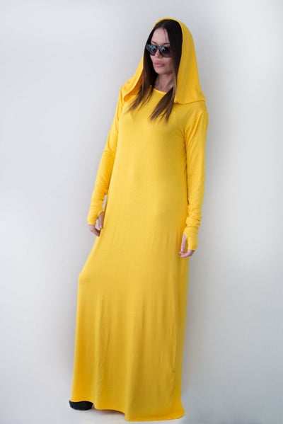 REMY Hooded Long Dress - EUG Fashion EugFashion 