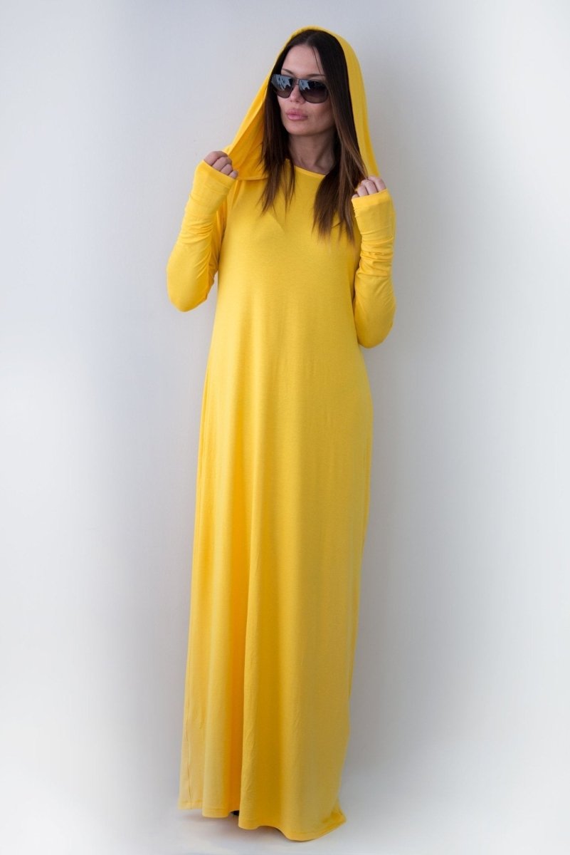 REMY Hooded Long Dress - EUG Fashion EugFashion 