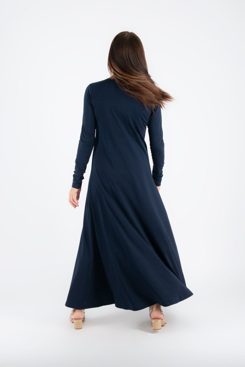 ROSALIA Long Sleeves Jersey Dress SALE - EUG Fashion EugFashion 