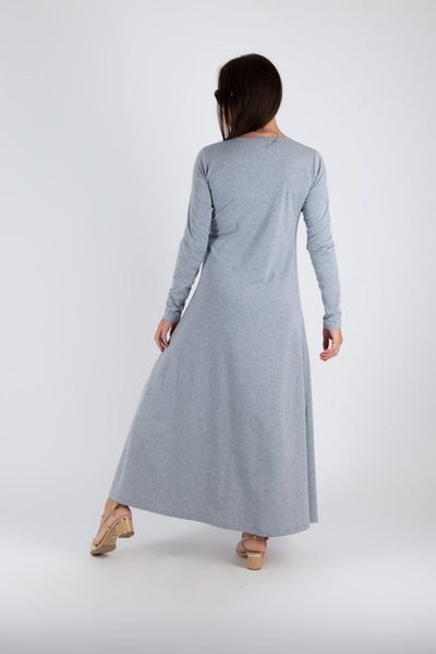 ROSALIA Long Sleeves Jersey Dress SALE - EUG Fashion EugFashion 