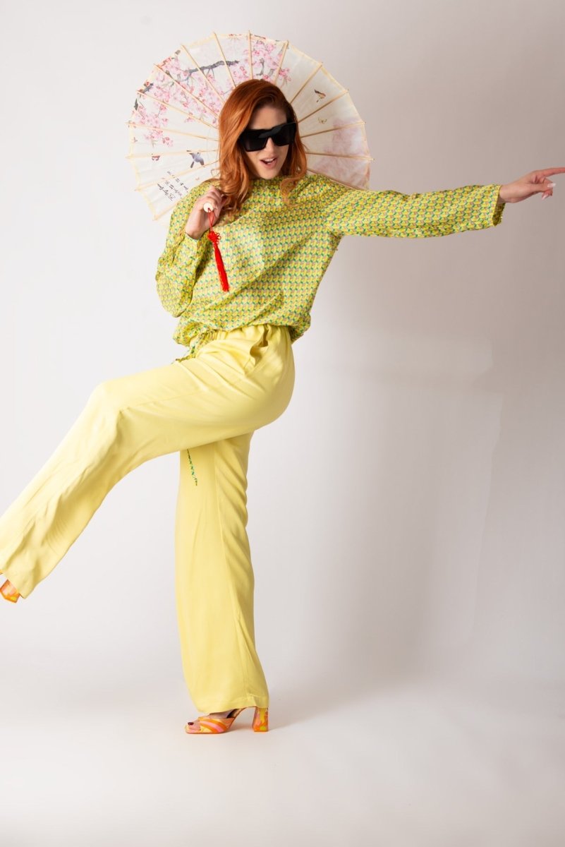 SIERA YELLOW VISCOSE SET - EUG Fashion EugFashion 