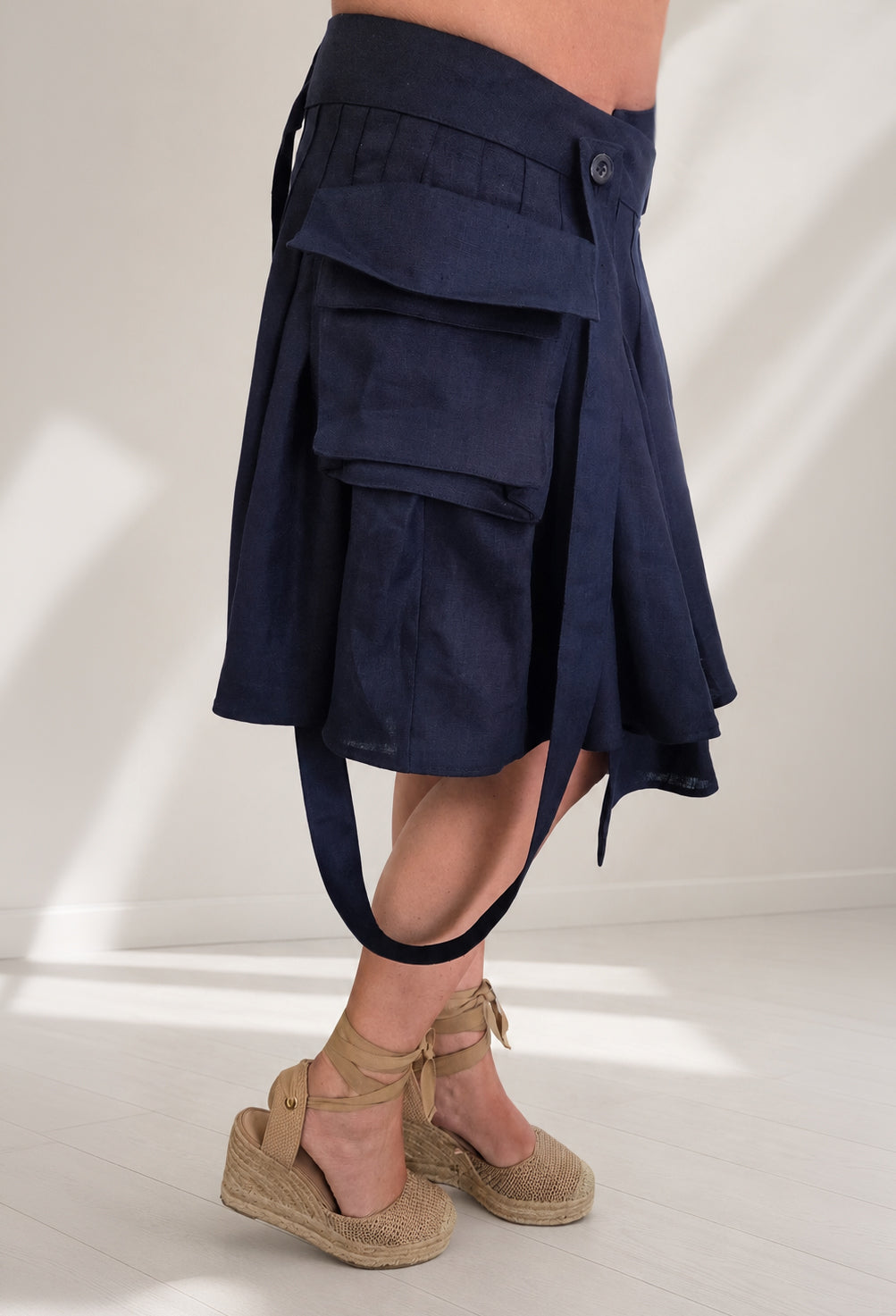Linen Skirt - Zefira S